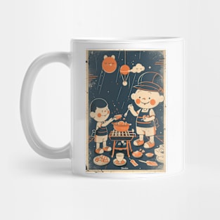 Vintage BBQ Fun Mug